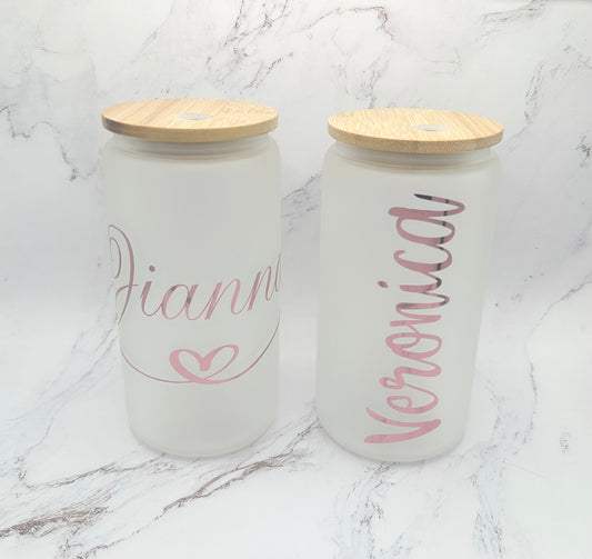 Personalized Frosted Cups
